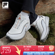 斐樂(lè )（FILA）官方BOA山貓3代戶(hù)外跑步鞋男鞋2025Vibram運動(dòng)鞋 白中白/月巖灰-BL 41