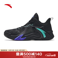 安踏（ANTA）空域4｜水泥克星籃球鞋男款實(shí)戰透氣減震運動(dòng) 黑-4 41