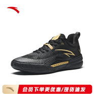 安踏（ANTA）【KAI 1 TEAM】凱里·歐文團(tuán)隊(duì)款籃球鞋外場(chǎng)低幫運(yùn)動(dòng)鞋 基礎(chǔ)黑/金屬金-4 39 (男6.5碼)