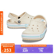 CROCS卡駱馳貝雅卡駱班洞洞鞋|205089 冬日白/彩色-1LI 37/38(230mm)