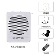 得勝（TAKSTAR） E300mini二代 便攜式小蜜蜂擴(kuò)音器教學(xué)專用導(dǎo)游教師上課用小巧喇叭無(wú)線藍(lán)牙音箱 白色有線款標(biāo)配頭戴麥送珍珠鏈