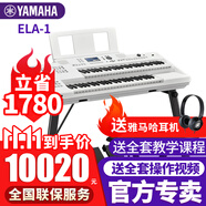 雅馬哈雙排鍵電子琴ELA-1成人兒童專業(yè)演奏家用電子管風(fēng)琴教學(xué)考級(jí)鍵盤 ELA-1主機(jī)+腳鍵盤+【全套配件】