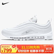 耐克男子休閑鞋AIR MAX 97運動鞋921826-101 白色 40.5 