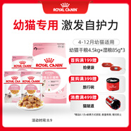 皇家貓糧?幼貓貓糧?干濕搭配?K36 4.5kg+啫喱肉凍KJP 85G*3