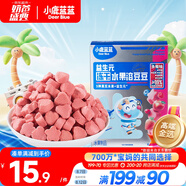 小鹿藍(lán)藍(lán)新版益生元凍干水果溶豆豆多莓味 凍干寶寶零食溶豆兒童零食 18g 