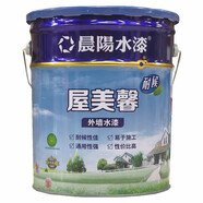 晨陽(yáng)水漆屋美馨外墻水性乳膠漆防水環(huán)保超耐候外墻涂料可調色 20KG(北京、天津、河北快遞送貨)