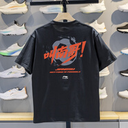 李寧（LI-NING）lining短袖2025蘇贊助限定款足球運動(dòng)吸汗時(shí)尚潮流棉質(zhì)短袖 黑色 S
