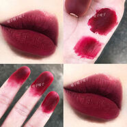 普束國際Bingo自然的彩妝韓國女團色火龍果色啞光霧面口紅唇釉孕 508酒漬梅子色色