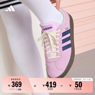 adidas「T頭鞋」VL COURT 2.0復(fù)古休閑板鞋德訓(xùn)鞋阿迪達(dá)斯輕運(yùn)動(dòng)   紫色/暗藏青/乳白色   39