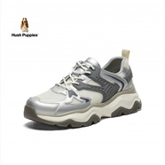 暇步士（Hush Puppies）2025春百搭休閑男舒適運動鞋B7P02AM5 白色 38