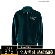 GB-GOODBRAND‘LOVE IS GOOD’輕奢時(shí)尚珍珠棒球服夾克外套男女同款 絲絨綠色 L 【130-150斤】