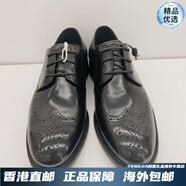 萊爾斯丹（le saunda）/2025春季男鞋商務(wù)正裝系帶皮鞋男單鞋 黑色 39