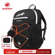 猛犸象（MAMMUT） Zip 女士/兒童安全背包舒適玩偶掛件雙肩包 黑色 8L
