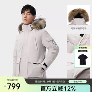 駱駝（CAMEL）【王俊凱同款】戶(hù)外羽絨服男女中長(cháng)款700蓬防潑水加厚御寒外套