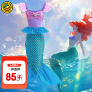 G.DUCKKIDS童裝女童裙子夏季2024新款兒童美人魚(yú)公主裙亮片時(shí)髦生日禮服裙 美人魚(yú)公主裙G2/783296321509 110 適合100-110cm年齡4-5歲