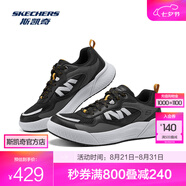斯凱奇（Skechers）男士復(fù)古慢跑鞋211007 黑色/BLK 39.5