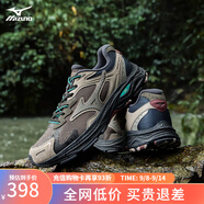 美津濃（MIZUNO）【RACER S】軟底輕便運(yùn)動跑步鞋男女同款緩震透氣休閑慢跑鞋 【防潑水】06/青巒 37 (235mm)