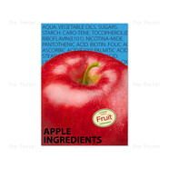 詠幻Apple紅蘋果攝影海報家居軟裝墻咖啡店廚房飯廳紙壁畫掛墻畫 o.1款 1張 40x60 藝術紙海報含背膠可黏貼）材質原因偶有折痕為正?，F象 獨立