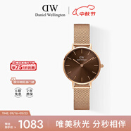 丹尼爾惠靈頓（DanielWellington）DW手女表 全新配色鋼帶女士手表 時(shí)尚歐美表七夕禮物DW00100476