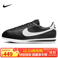 耐克NIKE休閑鞋男子板鞋阿甘鞋CORTEZ運動鞋DM4044-001黑白43