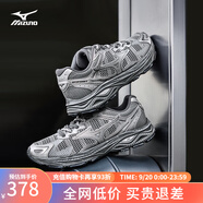 美津濃（MIZUNO）【RACER S】軟底輕便運動跑步鞋男女同款緩震透氣休閑慢跑鞋 24/野鴿灰 42 (270mm)