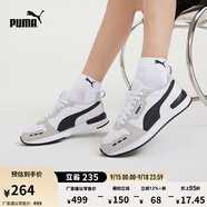 彪馬（PUMA）【復古跑鞋】緩震透氣薄底鞋休閑鞋男女運動鞋R78 373117 白-淺灰-黑色-02 41
