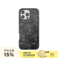 PopSockets【黑夜浪漫·手機殼】PopSockets泡泡騷手機支架氣囊伸縮防摔手機殼 勃艮第紅 蕾絲 雛菊 黑白棋盤 黑夜蕾絲 iPhone 16 Pro Max