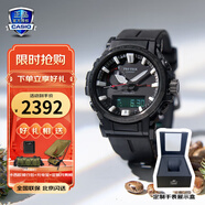 卡西歐（CASIO）手表男登山系列protrek日韓運動太陽能石英表生日禮物學生送人 PRW-61Y-1B溫度氣壓測量