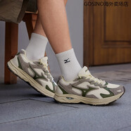 美津濃（MIZUNO）男女款輕盈軟彈做舊款緩震休閑運動跑步鞋RACER S 20/春芽綠 43