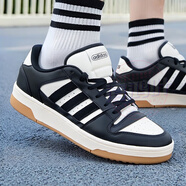阿迪達斯（adidas）男鞋休閑鞋 25秋新款運動鞋時尚復古網(wǎng)球鞋子舒適耐磨透氣滑板鞋 經(jīng)典熊貓配色/基礎/BREAK START 42.5 內(nèi)長265mm