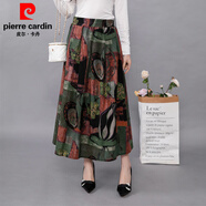 皮爾卡丹中年媽媽棉麻半身裙女秋冬中長(cháng)款高腰口袋顯瘦碎花A字大擺長(cháng)裙女 幾何【雙口袋 棉麻裙】 均碼 90-145斤 腰圍33以?xún)?
                                         title=