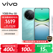 vivo Y300 Pro 12GB+512GB 金鑲玉 國家補貼 6500mAh超薄藍海電池 全等深微四曲屏 AI 拍照 手機