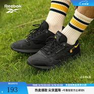Reebok銳步官方男女款CLASSIC LEATHER黑武士美拉德休閑復(fù)古跑鞋 100032804 37.5 (24cm),US:6