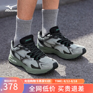 美津濃（MIZUNO）【RACER S】軟底輕便運(yùn)動(dòng)跑步鞋男女同款緩震透氣休閑慢跑鞋 13/綠野仙蹤 36.5 (230mm)