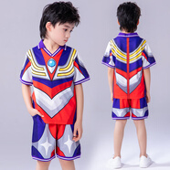 映棠【特價(jià)清倉】奧特曼衣服夏裝男童短袖新款polo套裝夏季運(yùn)動(dòng)兒童套 [迪迦]POLO套裝+天貓正品專賣 110cm 均碼