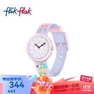 斯沃琪（Swatch）【京東奧萊】Flik Flak 飛菲 女生防水兒童手表 輝柏嘉聯(lián)名31.8mm