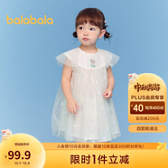 巴拉巴拉寶寶連衣裙兒童公主裙女童裙子夏裝2025洋氣208225111044