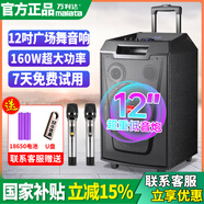 萬(wàn)利達（Malata）M+9017廣場(chǎng)舞音響大功率戶(hù)外移動(dòng)音箱雷神L12拉桿音響便攜式低音炮無(wú)線(xiàn)藍牙充電家用 M+9047【12吋+雙話(huà)筒】 拉桿式