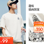 安踏×ZOLA藝術(shù)家聯(lián)名丨涼感休閑短袖男女裝夏季潮流趣味圖案寬松t恤