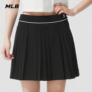 美職棒（MLB）官方 女士半身裙運(yùn)動(dòng)百褶裙潮流25秋季女款休閑短裙3FSKV0253 紐約洋基隊(duì)/黑色 XS 160/66A