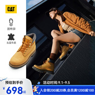 CAT卡特經(jīng)典大黃靴馬丁靴男女鞋升級版防潑水鞋面四季戶外登山工裝靴 女款 P312082N1EDC25 36