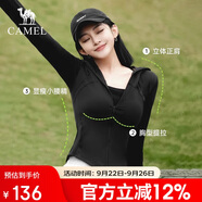 駱駝女裝冷白皮戶外防曬衣女2025春夏新款短款顯瘦收腰速干防曬服外套