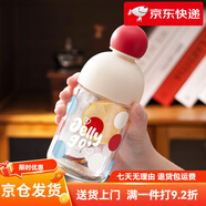 綠珠玻璃杯水杯女生高顏值早餐杯咖啡杯雙層高硼硅防燙杯子 小狗(帶刻度)