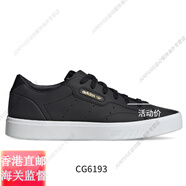 阿迪達(dá)斯 （adidas）/正品三葉草 SLEEK SUER 女子經(jīng)典休閑板鞋EE4719官方旗艦正品 CG6193 37