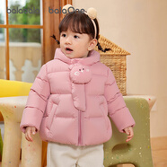 巴拉巴拉balaOne寶寶羽絨服三防男童冬裝女童連帽外套2025萌208425107203