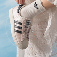 阿迪達(dá)斯 （adidas）三葉草女鞋 25秋季新款星星貝殼頭板鞋復(fù)古百搭休閑鞋輕便運(yùn)動(dòng)鞋 【新品來襲】奇跡石英色+漢玉白 36 鞋內(nèi)長22cm
