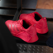 阿迪達斯 （adidas）跑步鞋男鞋秋冬春秋季DROPSET 3低幫緩震訓練運動(dòng)鞋輕便休閑鞋 JI3900/紅色 42