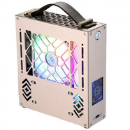Thermaltake（Tt）凌馳M1鋁合金mini迷你電腦機箱臺式機小主電源套裝diy辦公外殼itxPRO款【內(nèi)置300W電源】十個顏色可選