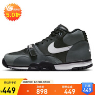 耐克NIKE男休閑鞋氣墊AIR TRAINER 1運動(dòng)鞋FD0808-001黑灰/白41