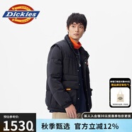 dickies 羽絨服多口袋基礎(chǔ)款外套 男士休閑百搭加厚外套 9460 黑色 S